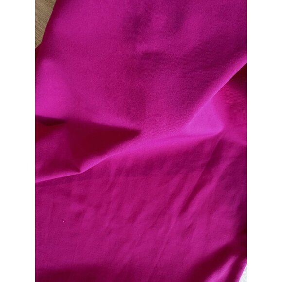 Aritzia Babaton Hot Pink Mockneck Bodycon Mini Dress Size Small - Picture 7 of 7